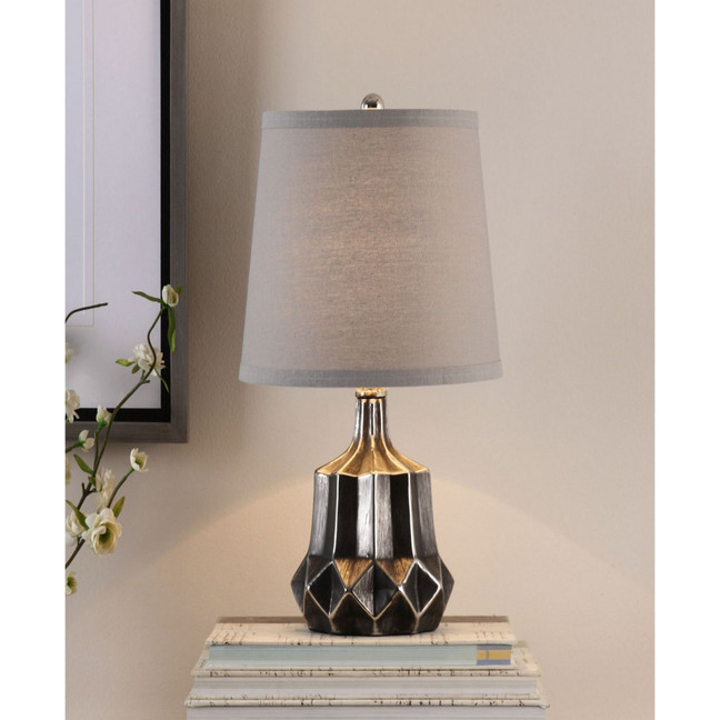 Felice Dark Charcoal Accent Lamp