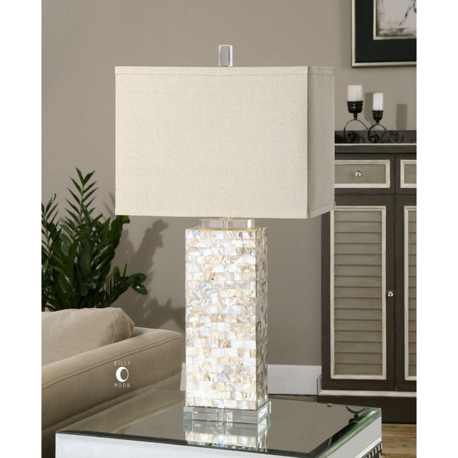 Aden Capiz Shell Lamp