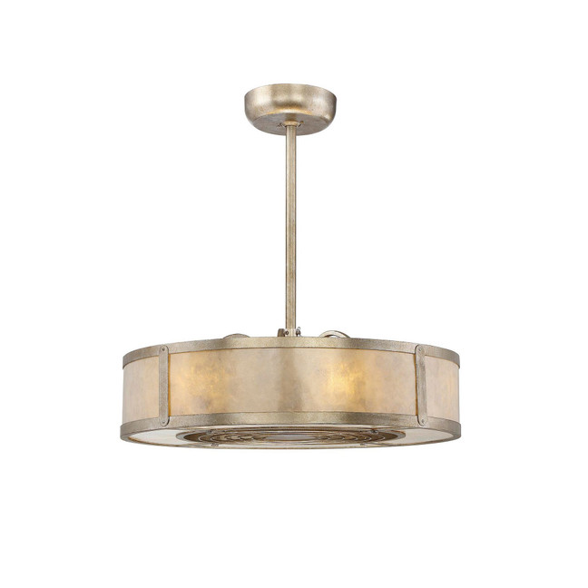 Vireo 6-Light Fan D'Lier in Silver Dust