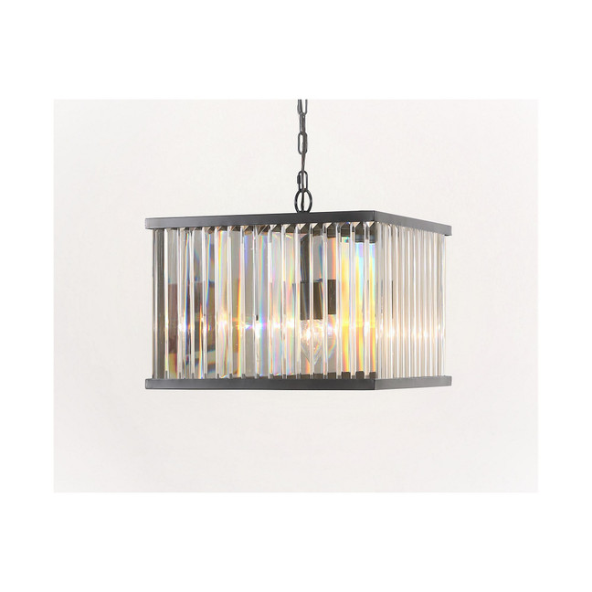 Zula Square Crystal Chandelier