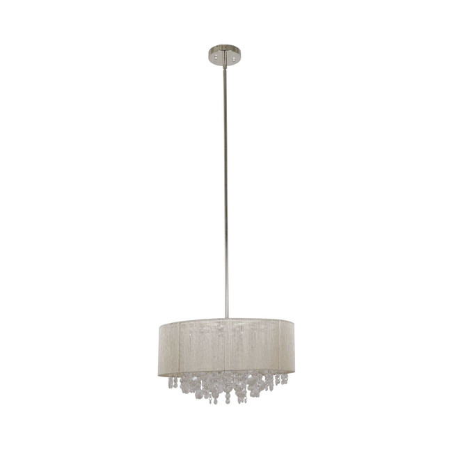 Decor Therapy Serra String Beaded Pendant Light