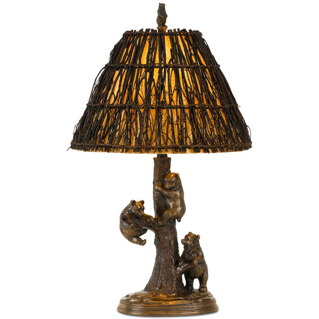 150W Bear Resin Table Lamp