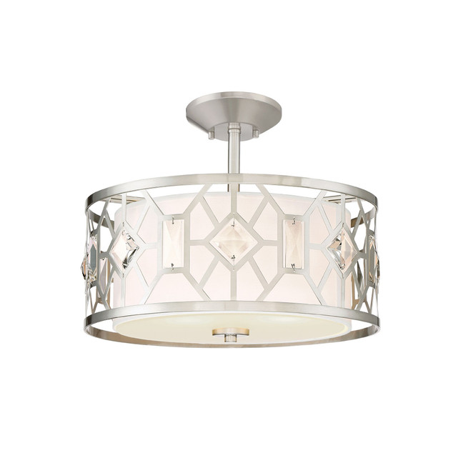 Brentwood 2 Light Semi-Flush