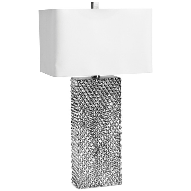Platinum Column Table Lamp