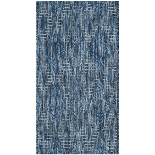 Courtyard Navy 2' x 3'7" Sisal Weave Outdoor Area Rug