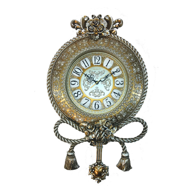 Ropes and Tassels Wall Clock