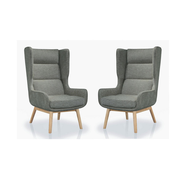 Sampson Accent Chair, Set of 2