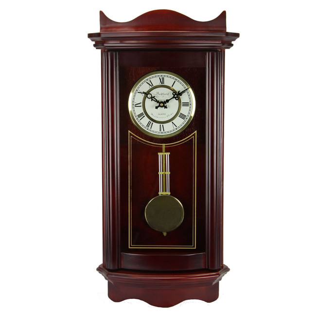 Clock Collection 25" Wall Clock with Pendulum
