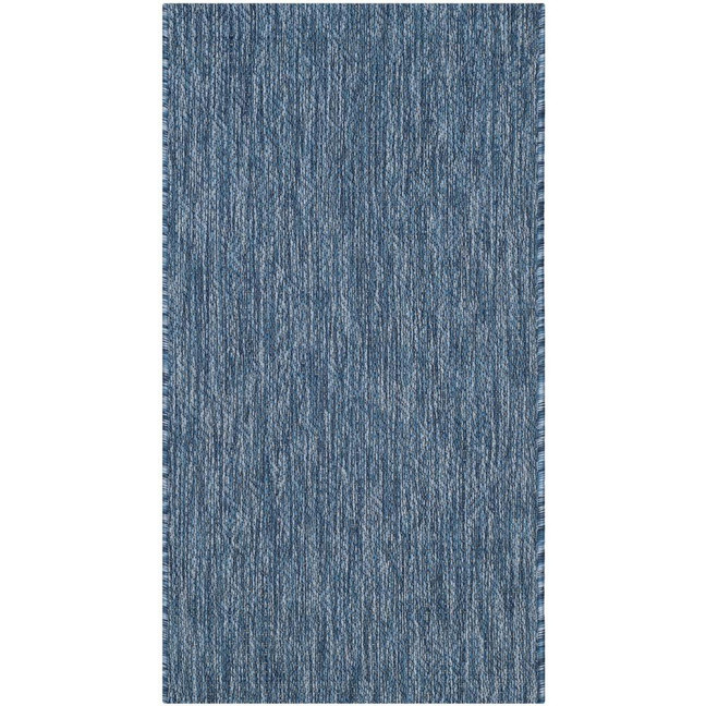 Courtyard Navy 2' x 3'7" Outdoor Area Rug