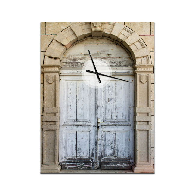 Oversized Bohemian Metal Wall Clock