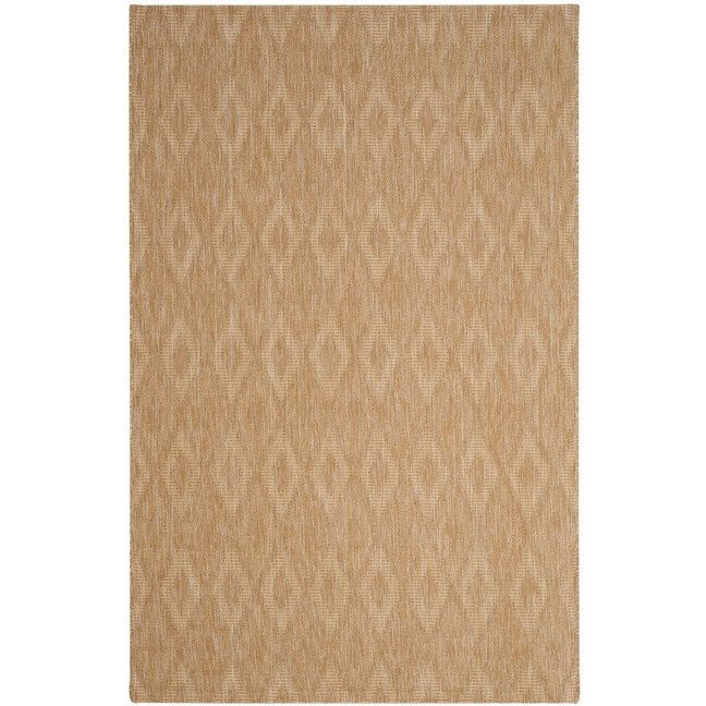 Courtyard Natural 5'3" x 7'7" Outdoor Area Rug