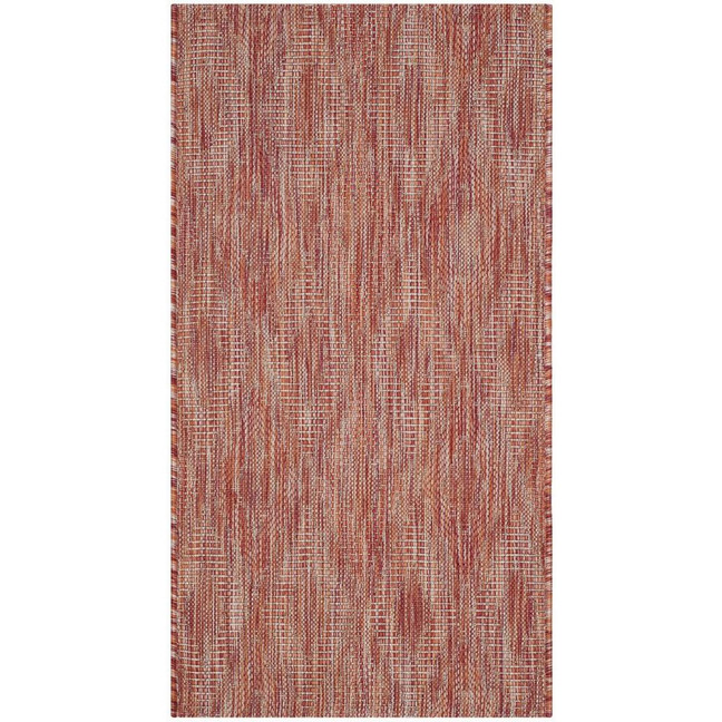Courtyard Red 2' x 3'7" Outdoor Area Rug