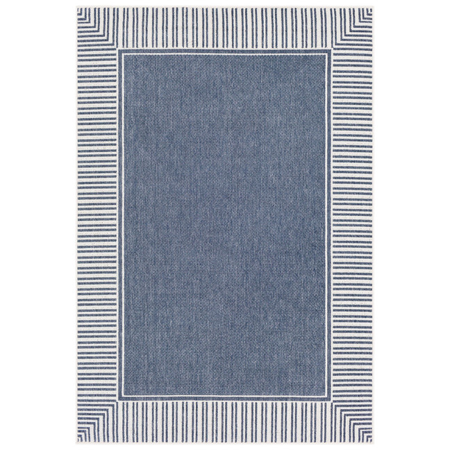 Alfresco ALF-9682 Charcoal 8'9" x 12'9" Area Rug, Indoor/Outdoor