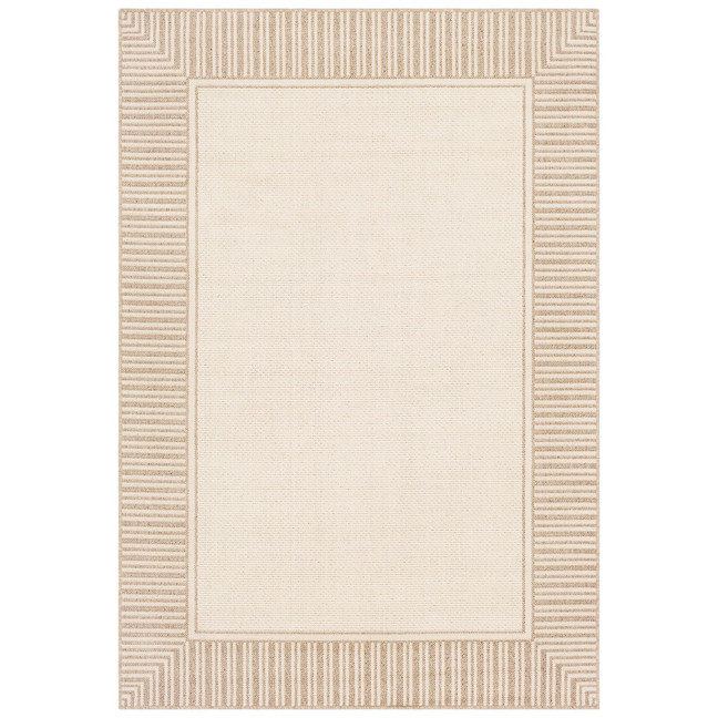 Alfresco ALF-9685 Camel 8'9" x 12'9" Area Rug, Indoor/Outdoor
