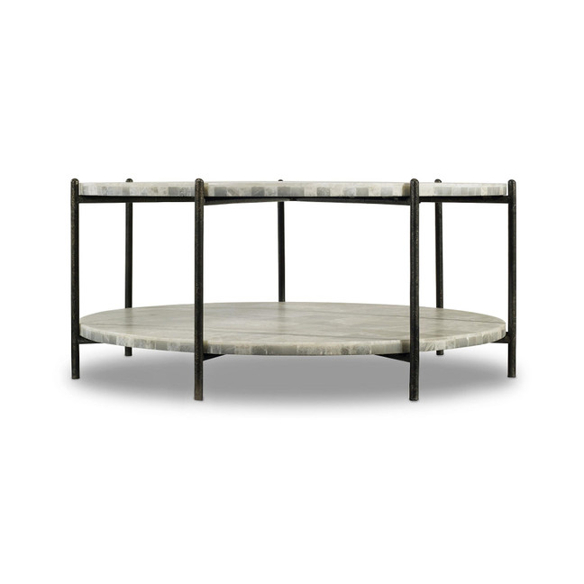 Melange Blythe Round Cocktail Table