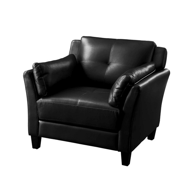 Tonia Faux Leather Accent Chair