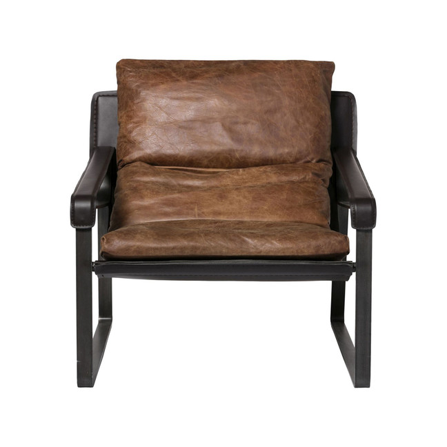 Connor Club Chair - Brown