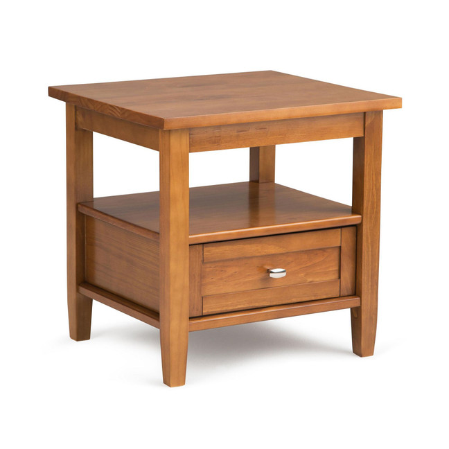 Warm Shaker Side Table