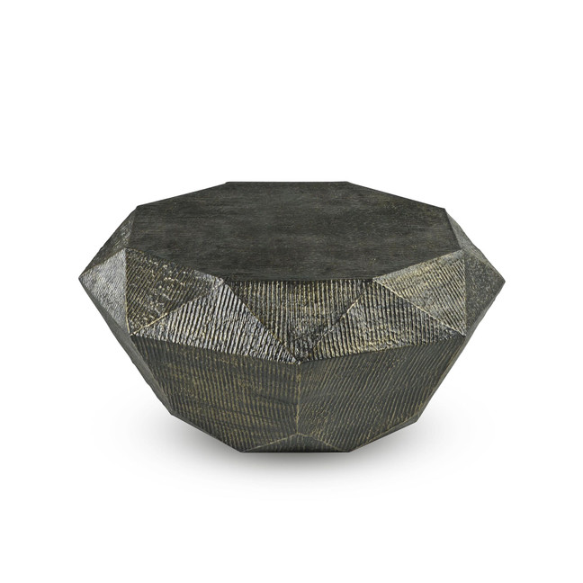 Donato 36" Iron Octagonal Shape Cocktail Table