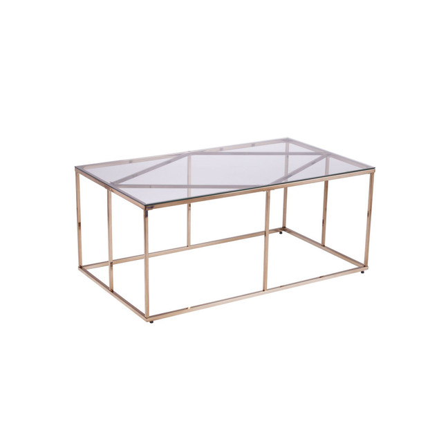 Imogen Contemporary Glass Top Cocktail Table