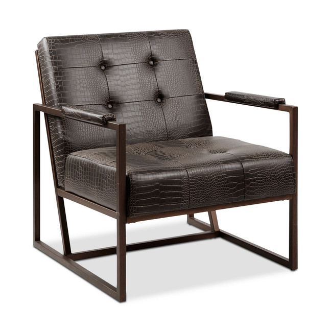 York Leather Lounger