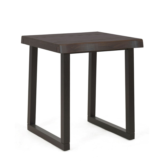 Jennings 22" Solid Wood Live Edge End Table