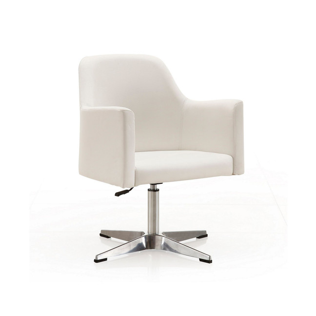 Pelo Adjustable Height Swivel Accent Chair
