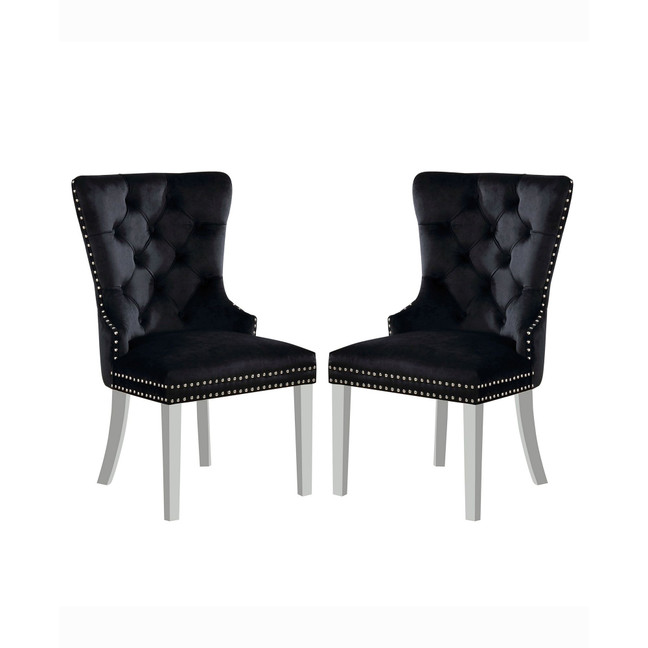 Brindabella Tufted Chairs, Set of 2