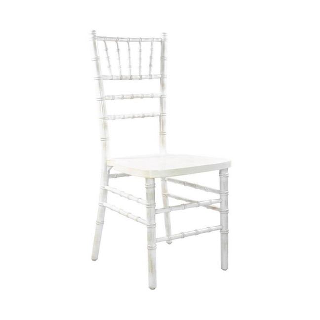 Traditional Lime Wash Stackable Chiavari Chair
