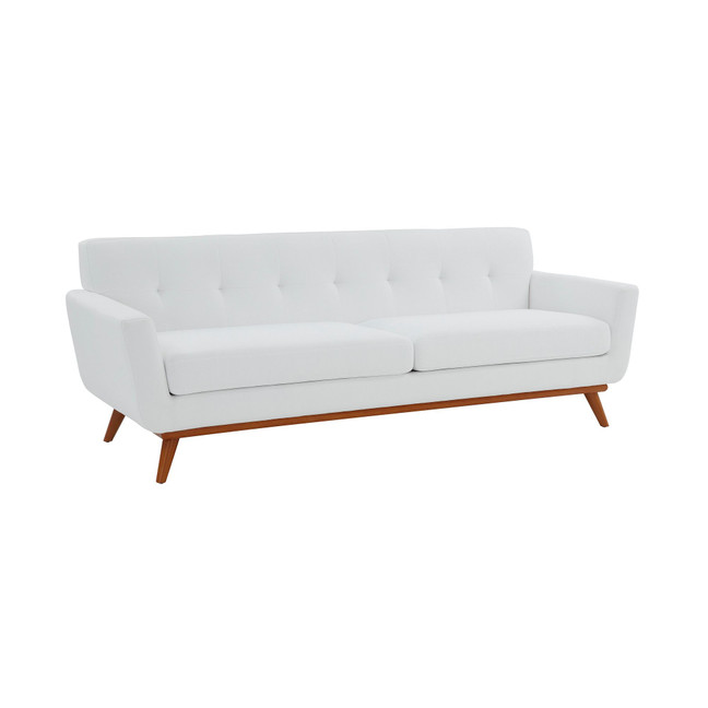 Opal 90" Linen Tufted Sofa