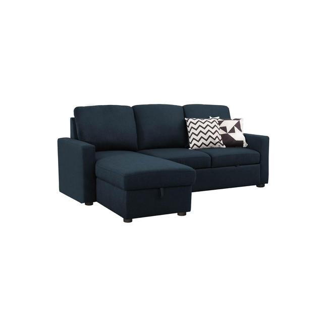 Newton 2 Piece Storage Sofa Bed Sectional