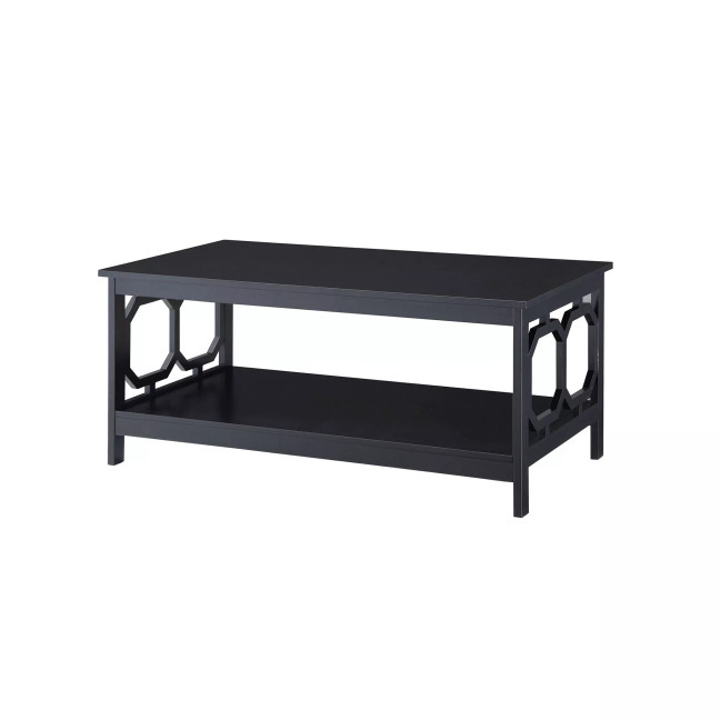 Omega Coffee Table with Shelf