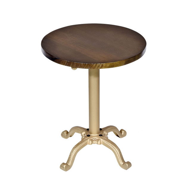 Laney Adjustable Vintage-Inspired Accent Table