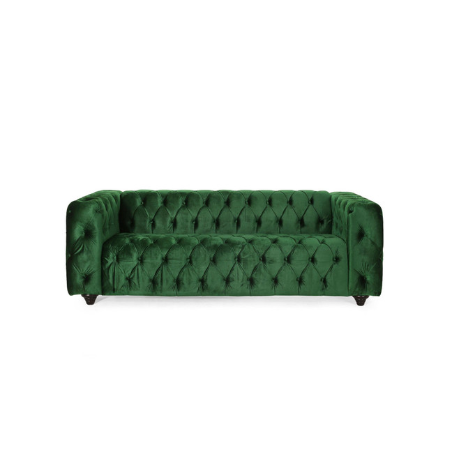 Sagewood Contemporary Tufted 3 Seater Sofa