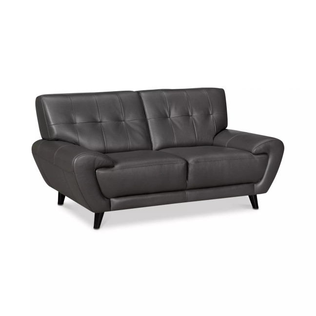 Lanz 65" Leather Loveseat