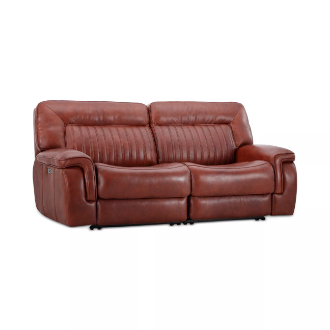 Thaniel 2-Pc. Leather Sofa with 2 Power Recliners