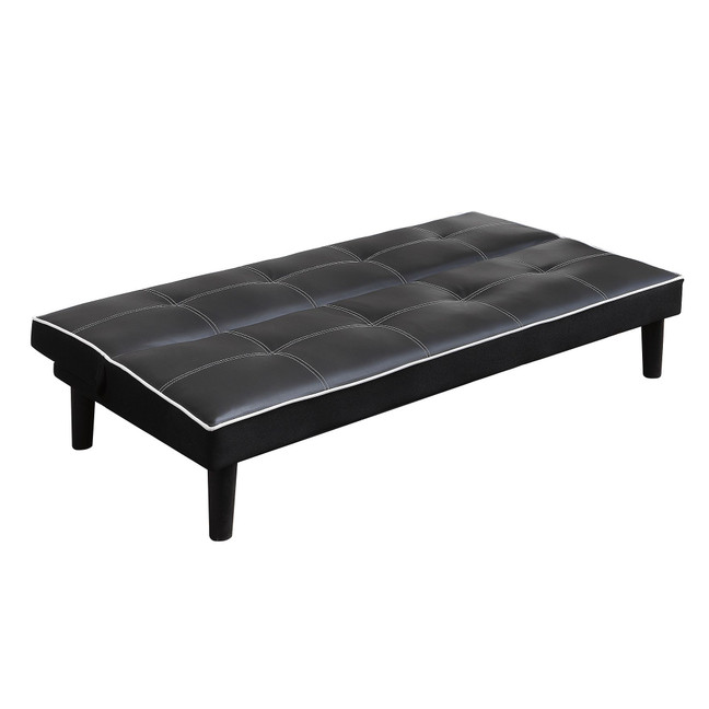 Eastchester Contemporary Faux Leather Sofa Bed