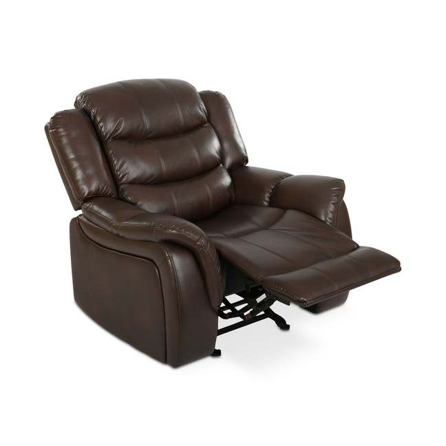 Olyena Faux Leather Glider Recliner