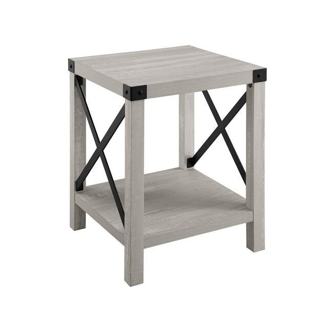 Rustic Wood Side Table