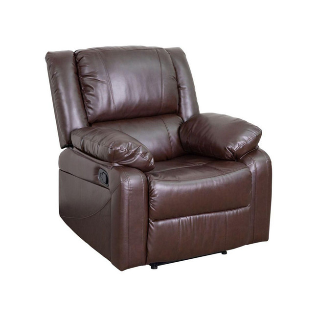 Harmony Series Brown LeatherSoft Recliner