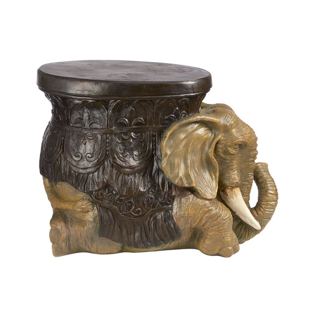 the Sultans Elephant Sculptural Side Table