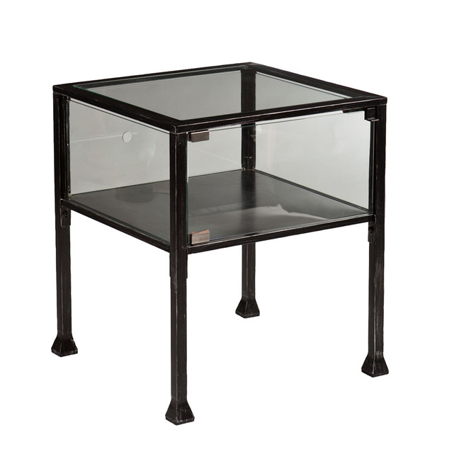 Terrarium Display End Table