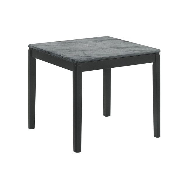 21.75" Asian Hardwood Square End Table