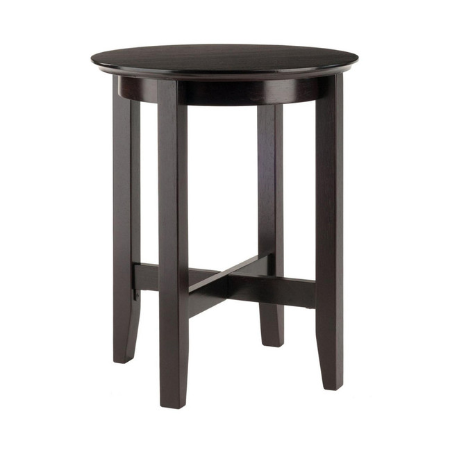Toby End Table in Espresso Finish