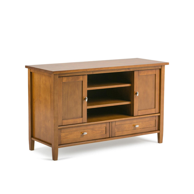 Warm Shaker TV Stand