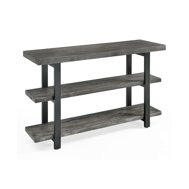 Pomona Metal and Reclaimed Wood Media Console Table