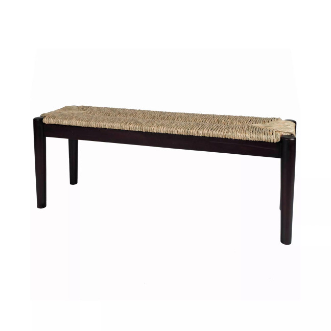 Indoor or Outdoor Seagrass Bench