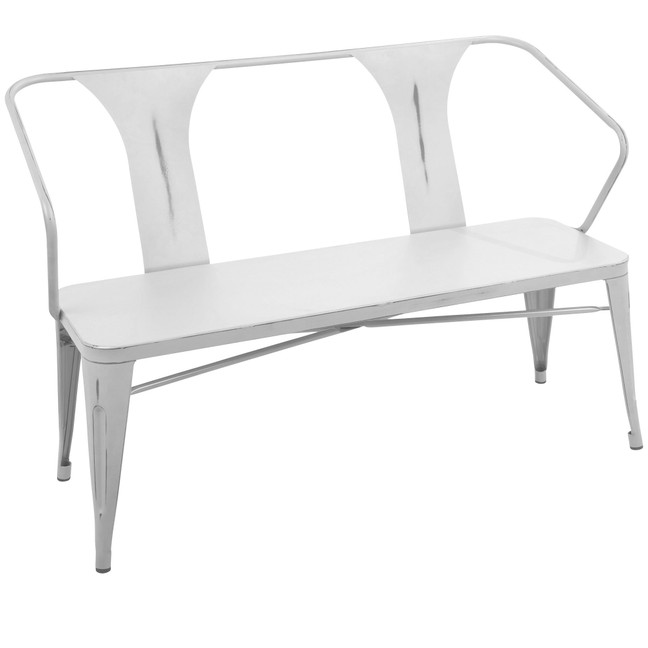 Waco Bench in Vintage Metal