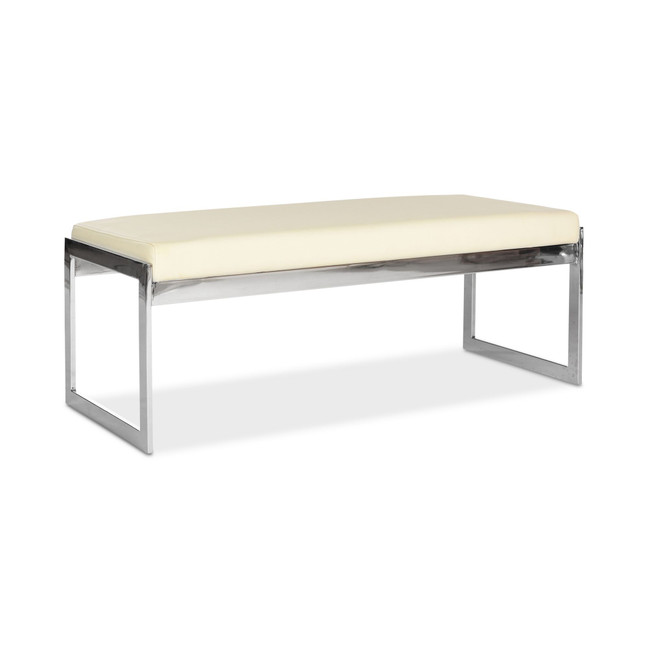 Mantz Faux Leather Bench
