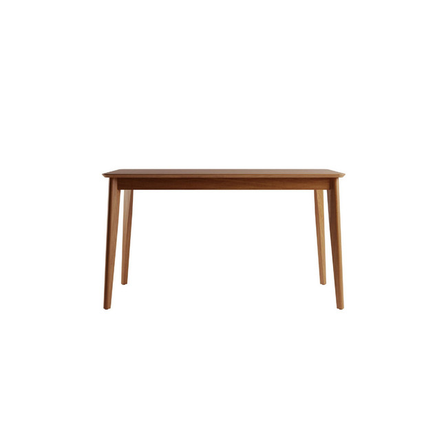 Tudor 53.35" Medium Density Fibreboard 6-Person Dining Table